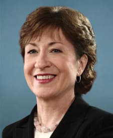 Official portrait of Susan M. Collins